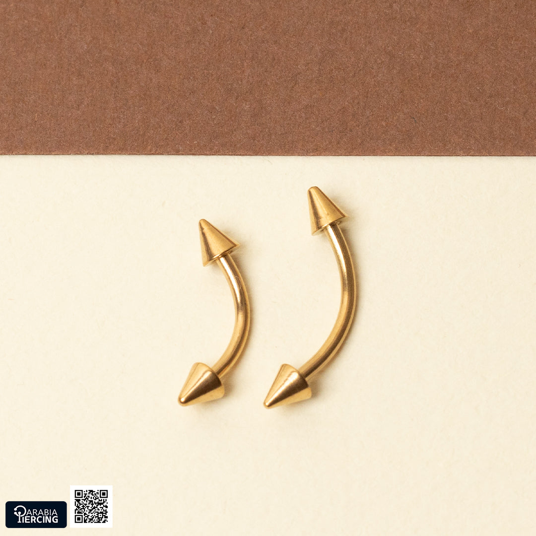 Basic Gold Banana Shape