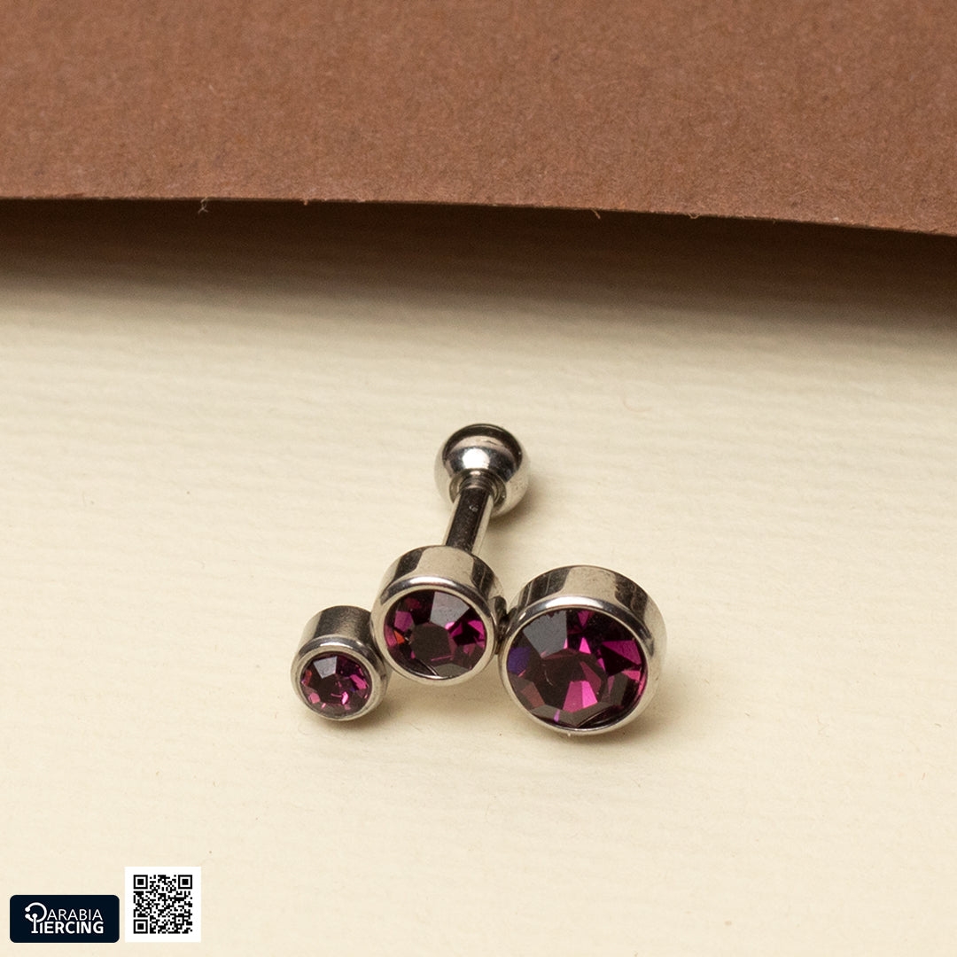 Curved 3 Dots Ball back