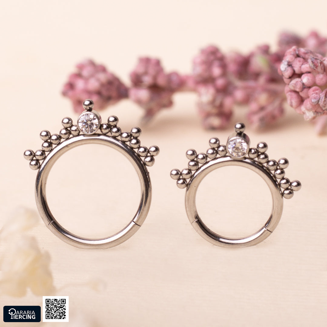 Crown Boho Daith Clicker