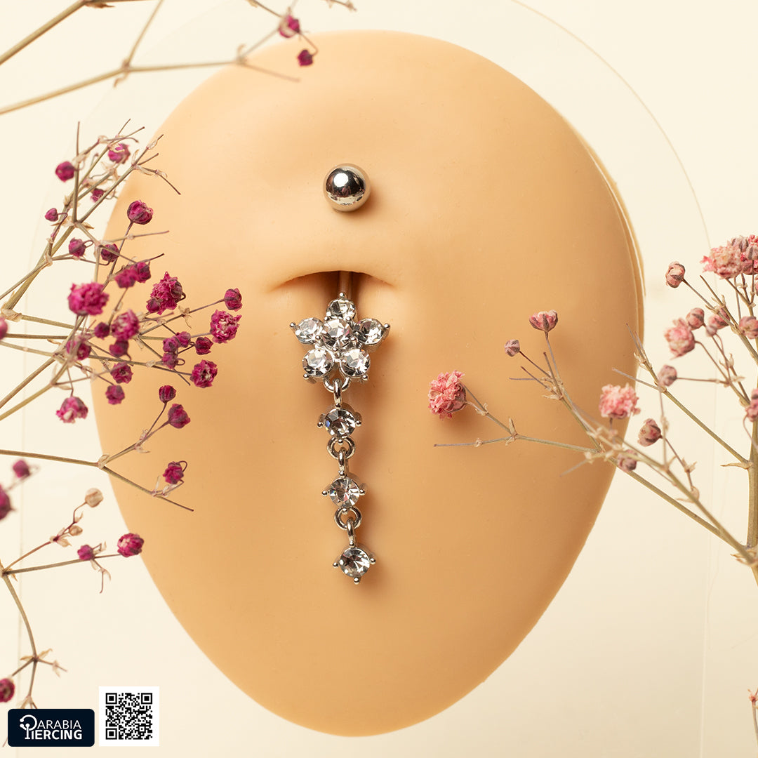 Dangling Star Belly Ring