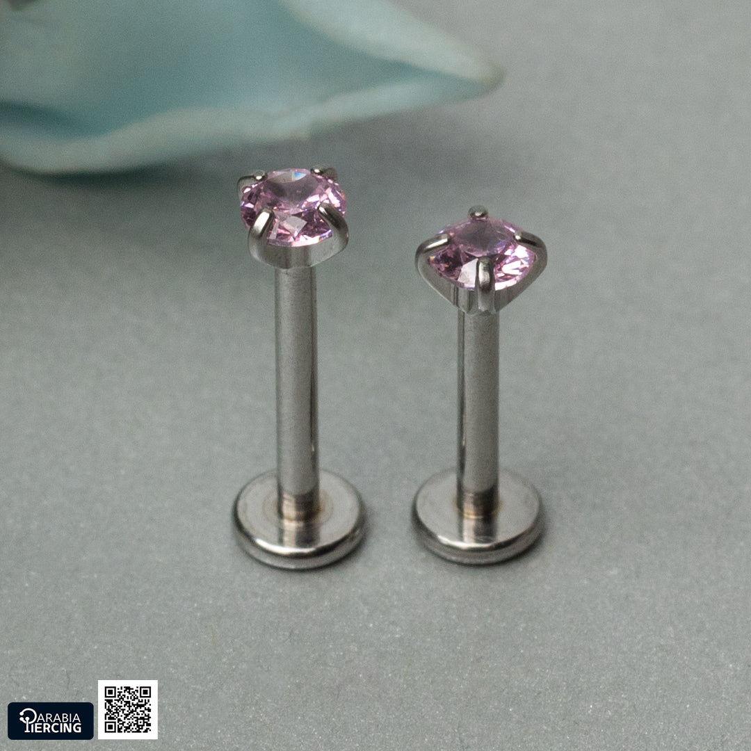 Colorful zircon Flatback
