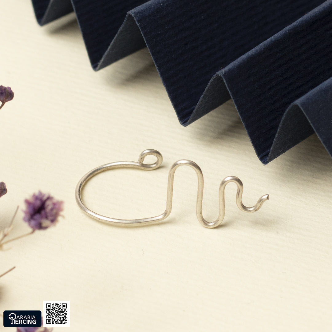 Fake Snake Nose Ring