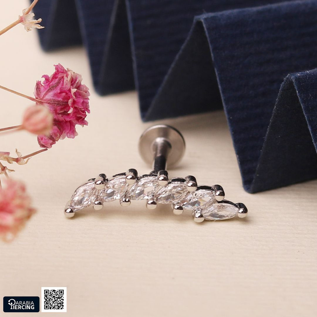 Unique Curved Flatback