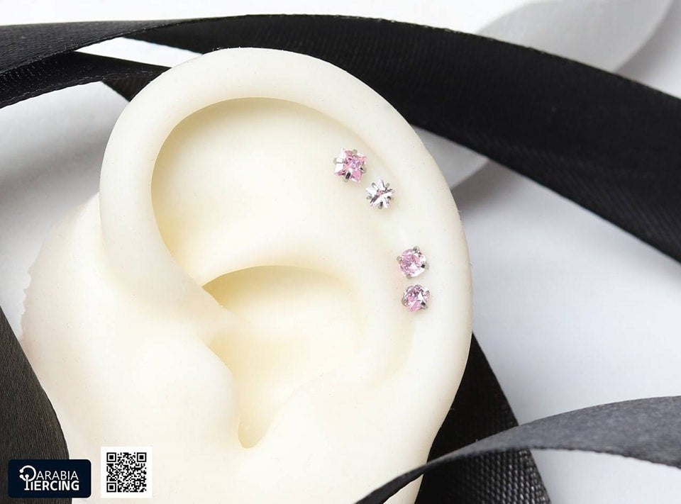 Pink Zircon Flatback