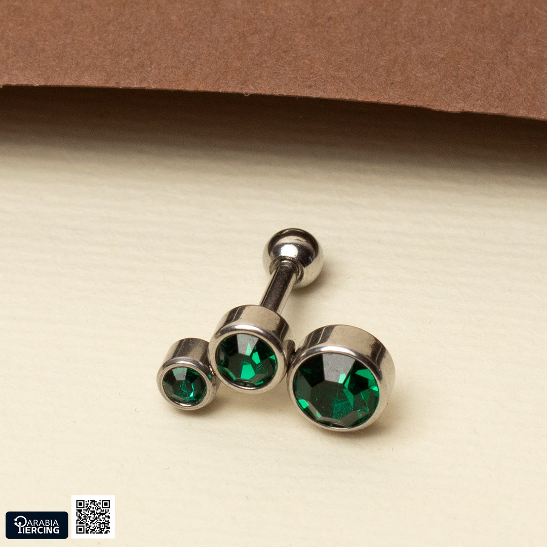 Curved 3 Dots Ball back