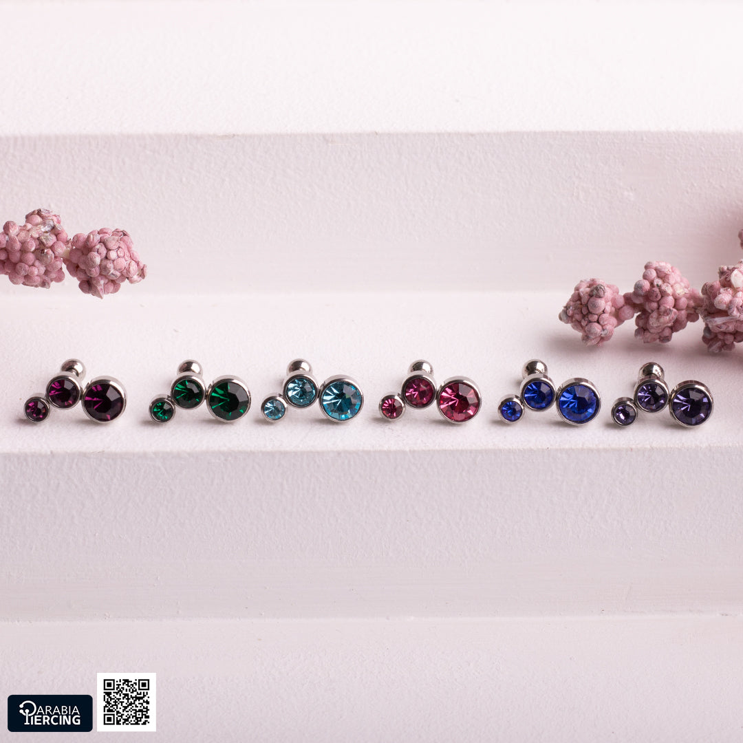 Curved 3 Dots Ball back