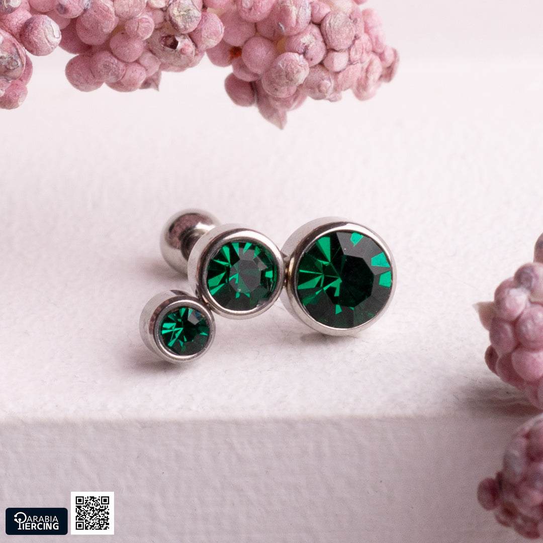 Curved 3 Dots Ball back