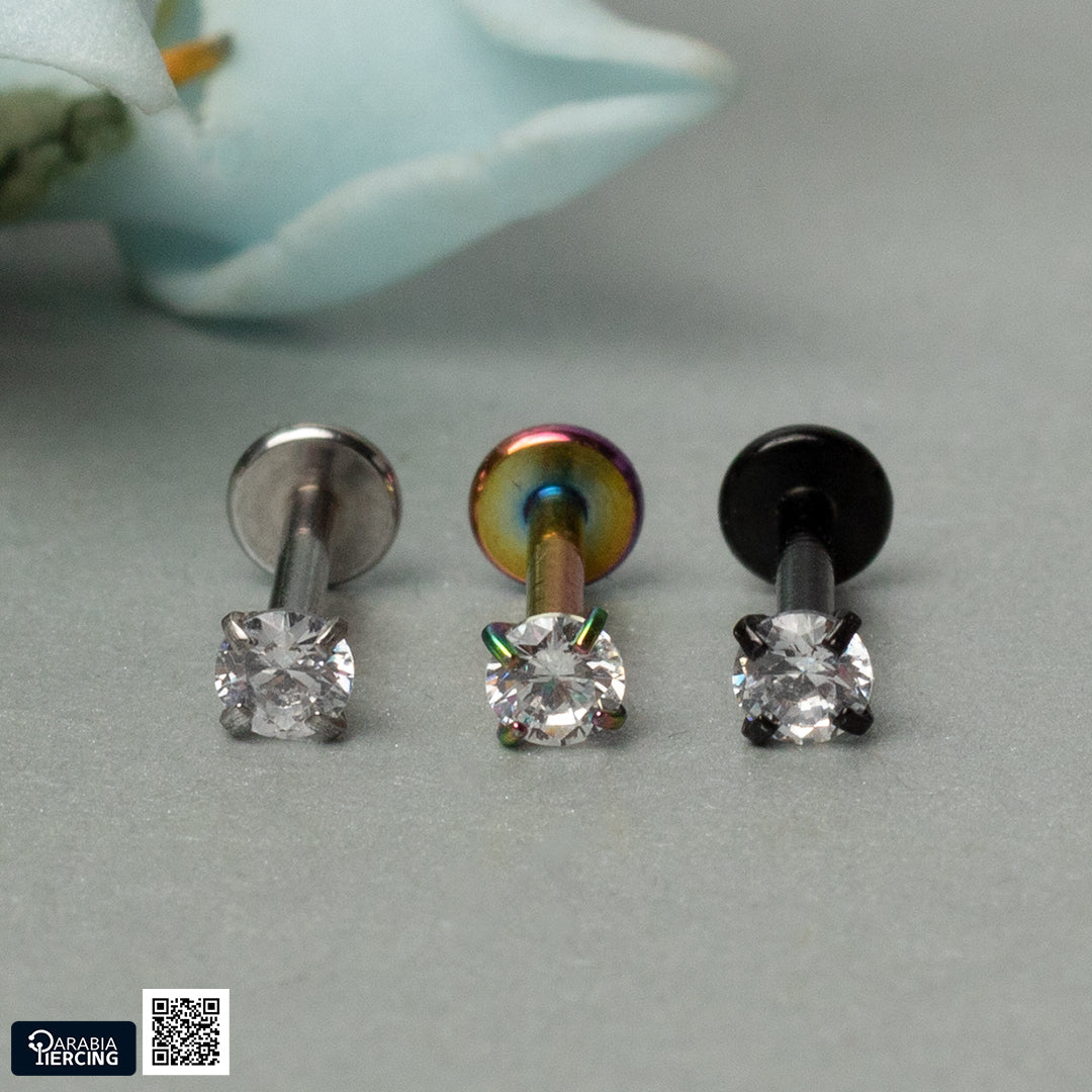 Different bar color zircon Flatback