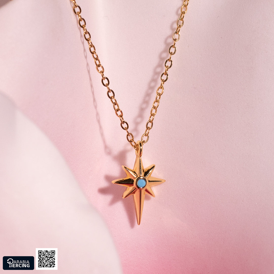 To The Stars Gold Necklaces