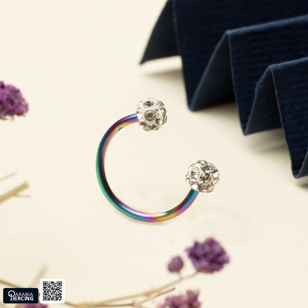 Double Discoball Horseshoe