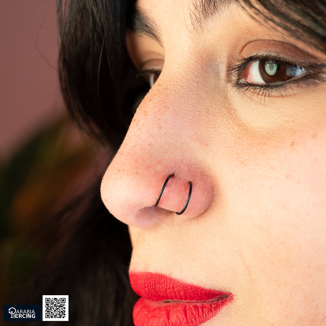 Double Hoop Nose