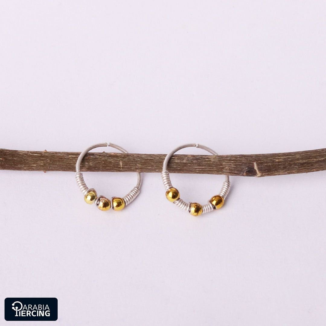 Silver Nose Hoop