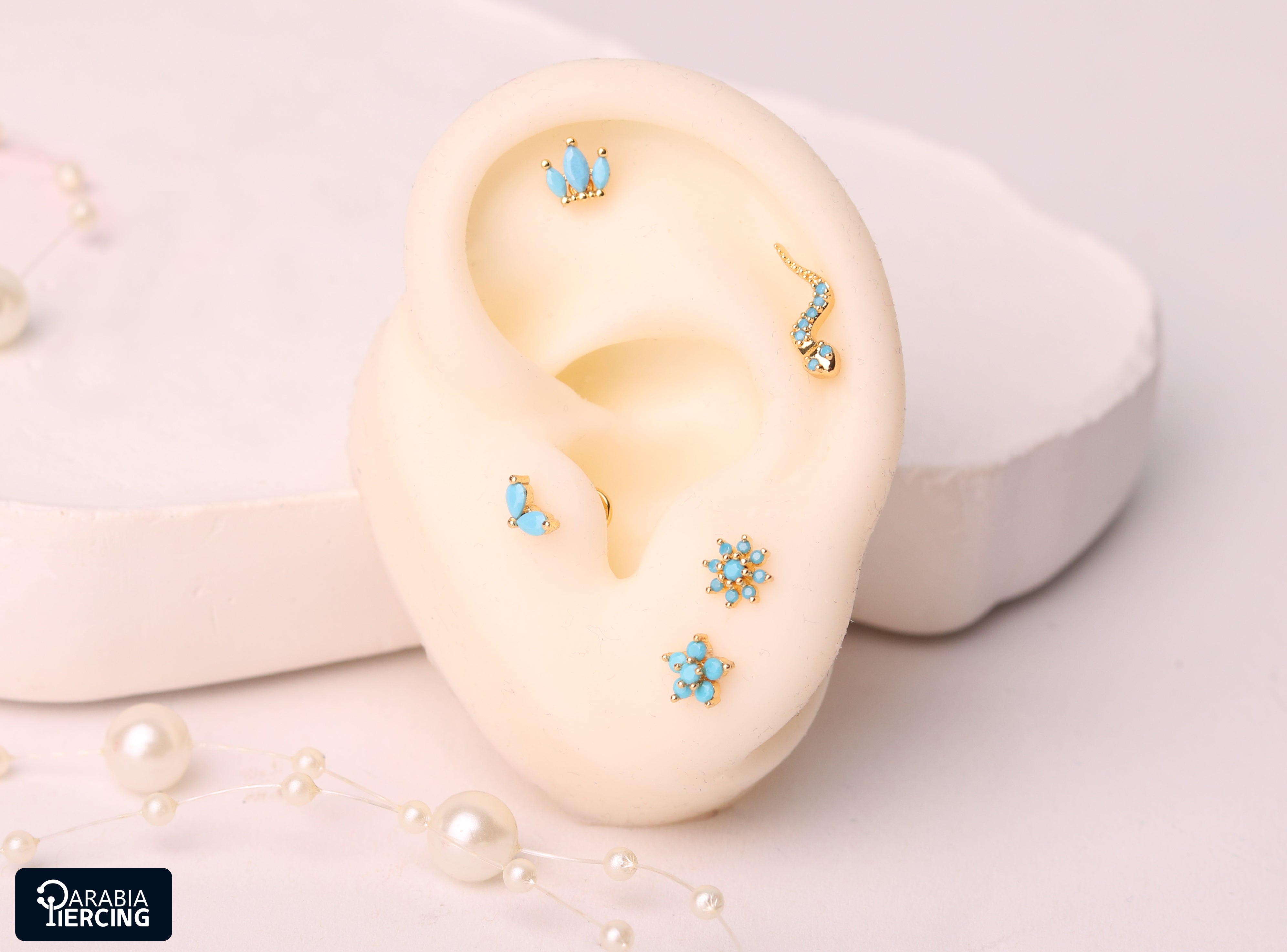 Turquoise Crown Flatback