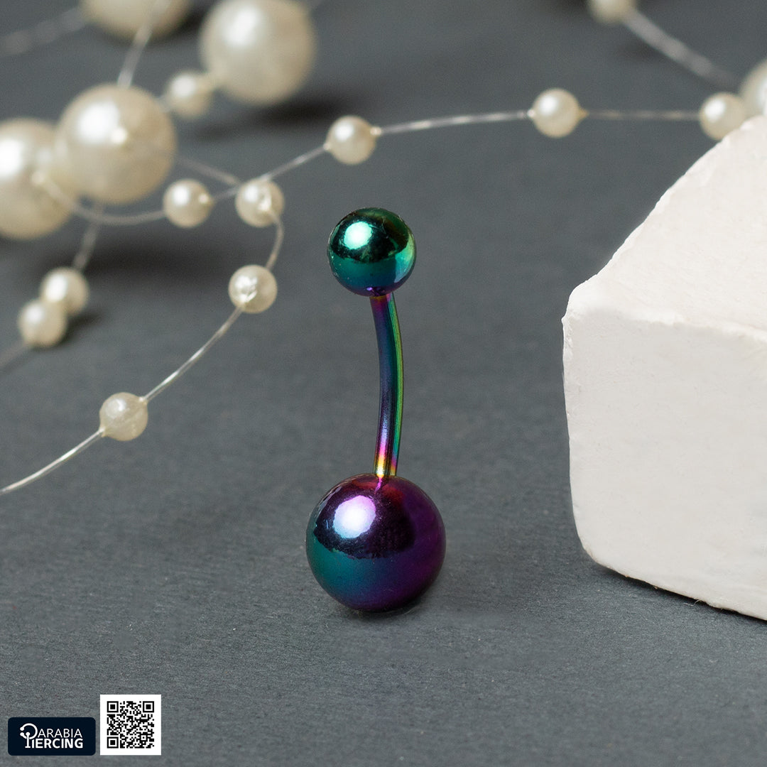 Basic Multicolor Belly Ring