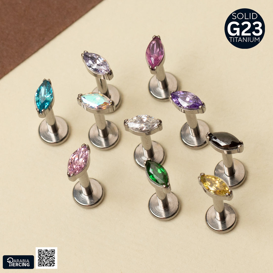 Colorful Crystal Titanium Flatback