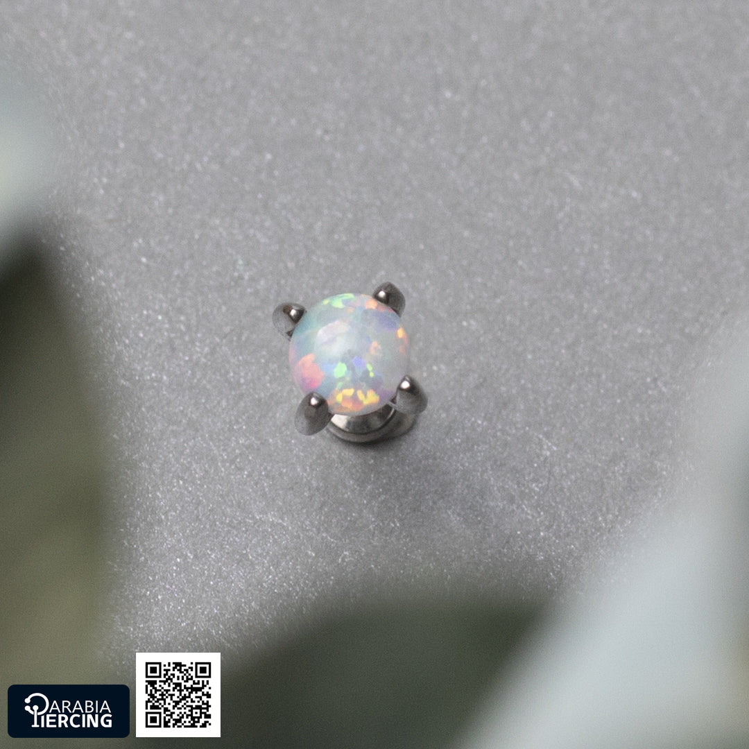 Big Opal Stone Flatback
