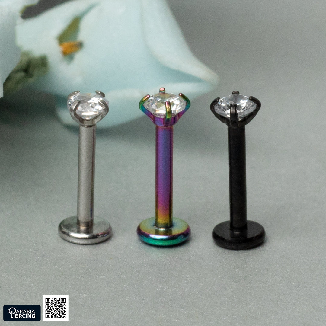 Different bar color zircon Flatback