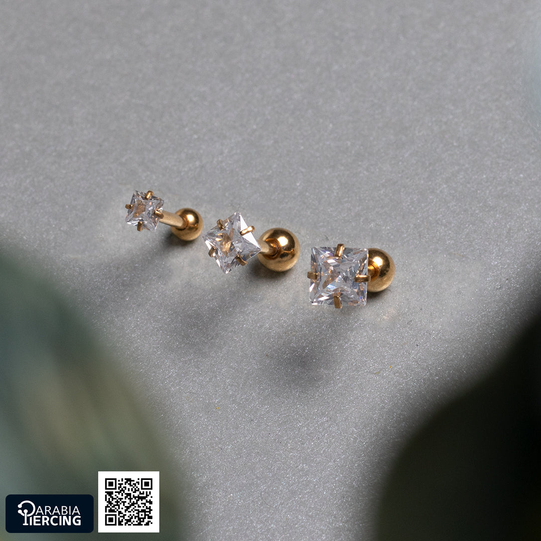 Gold Shapes Set