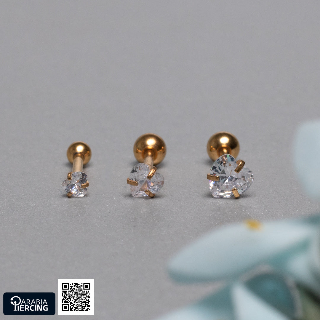 Gold Shapes Set
