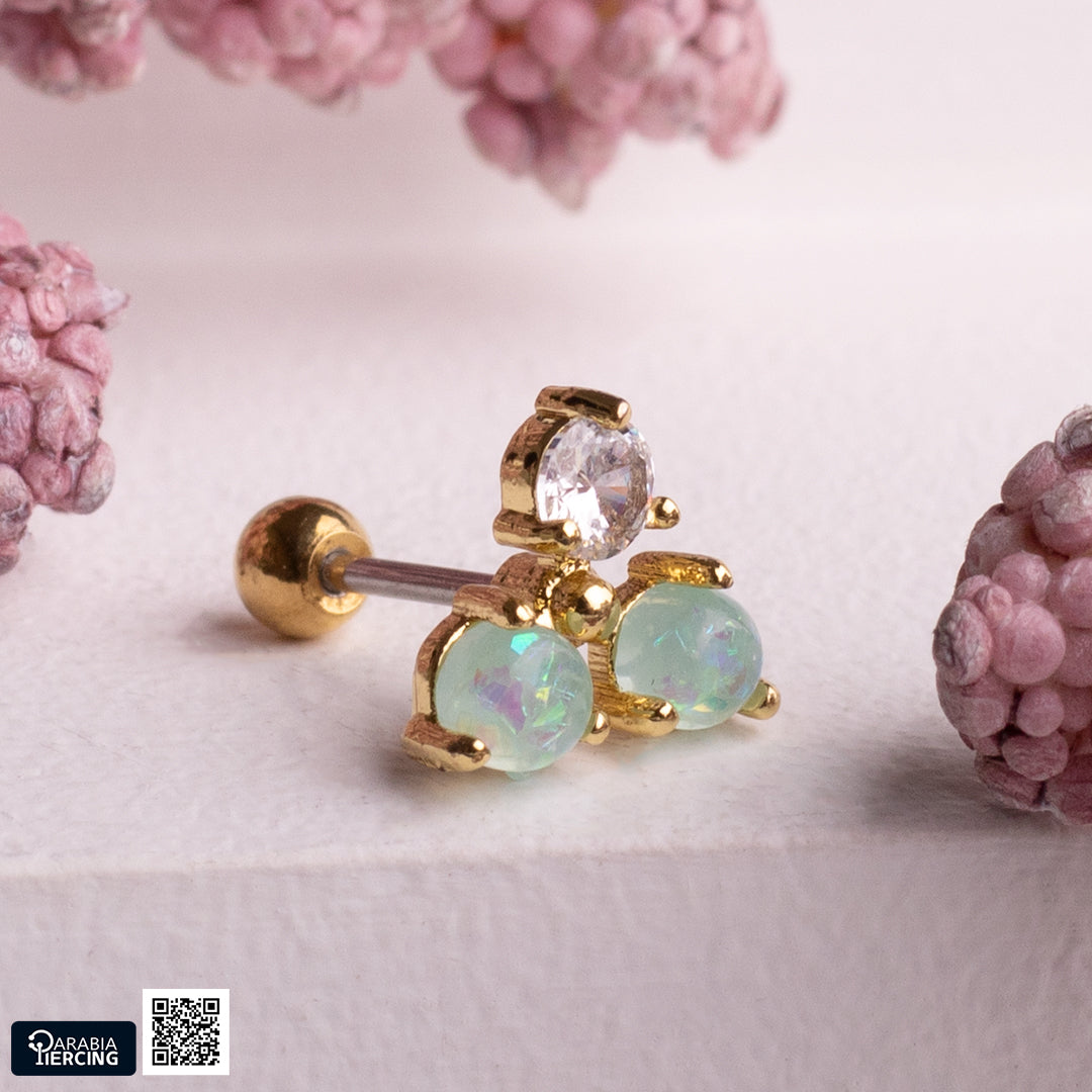 Opal Triangle Ballback