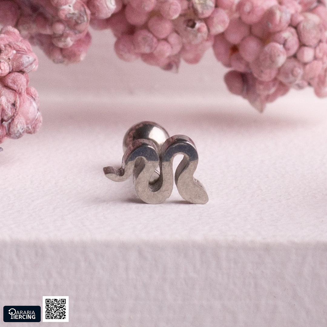 Plain Silver Ballback Earrings