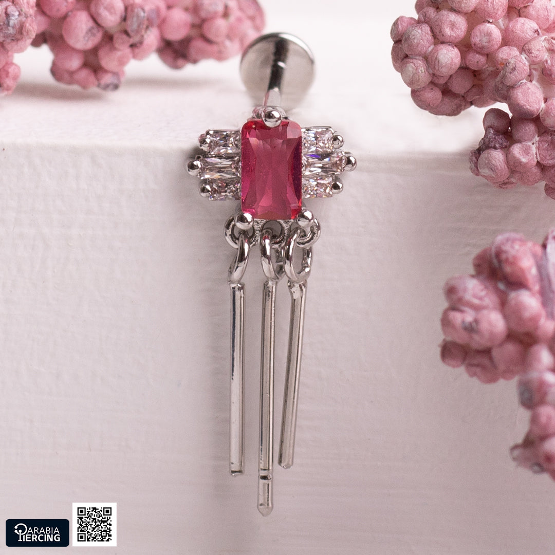 Ruby Pendant Flatback