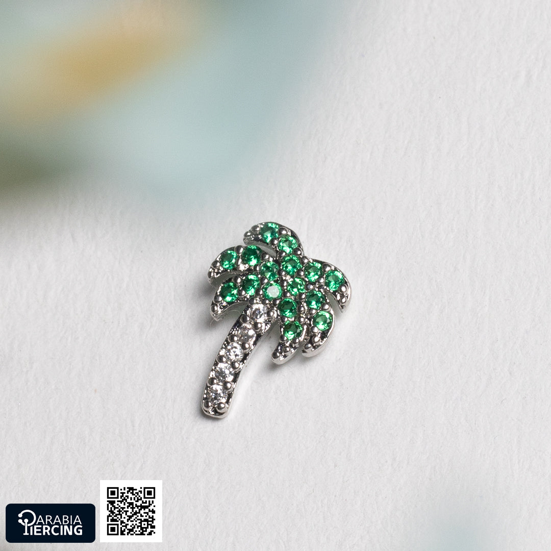 Green Earring Ballback