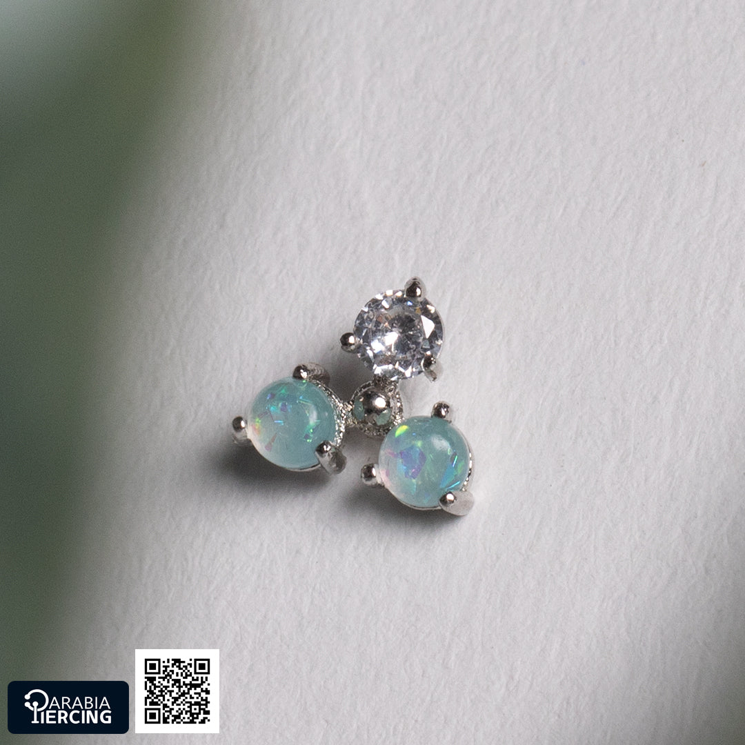 Opal Triangle Ballback