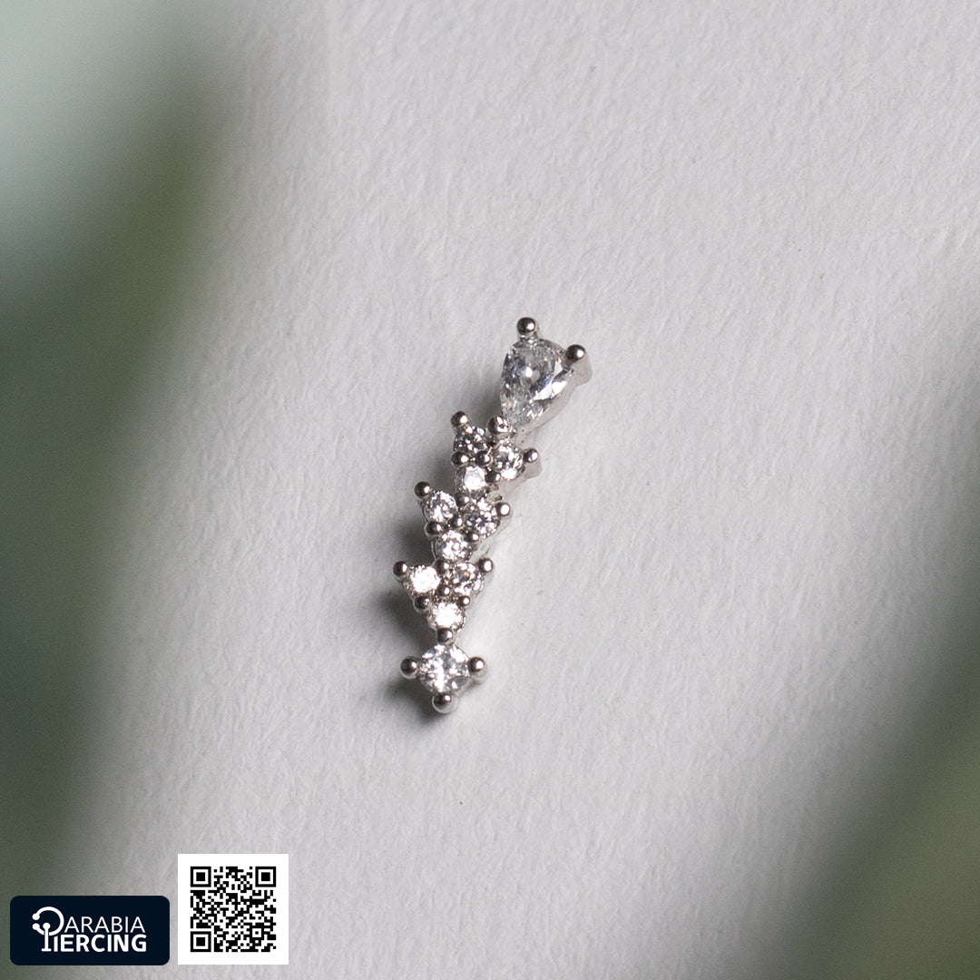 Elegant Ballback Earring