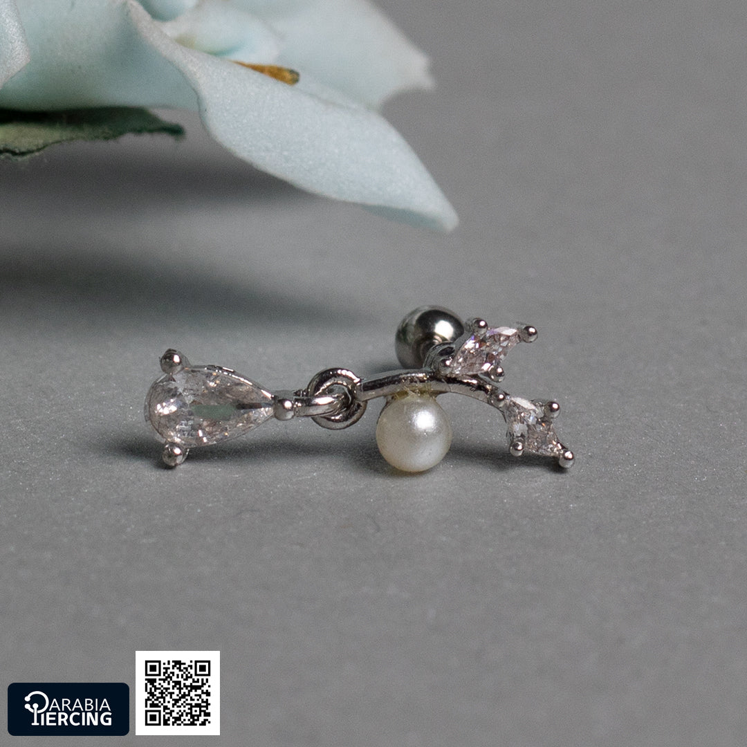 Dangling Pearl Ballback