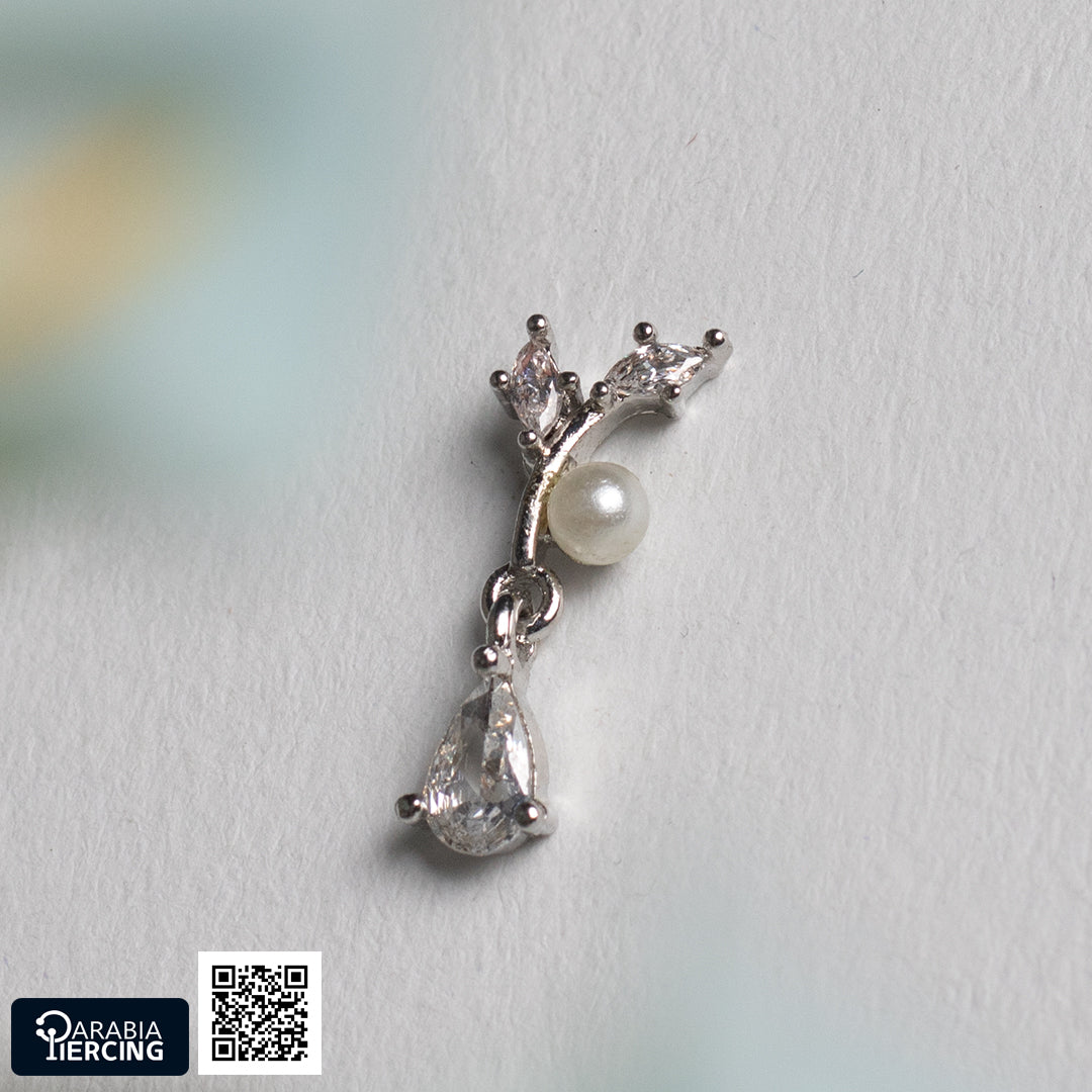 Dangling Pearl Ballback