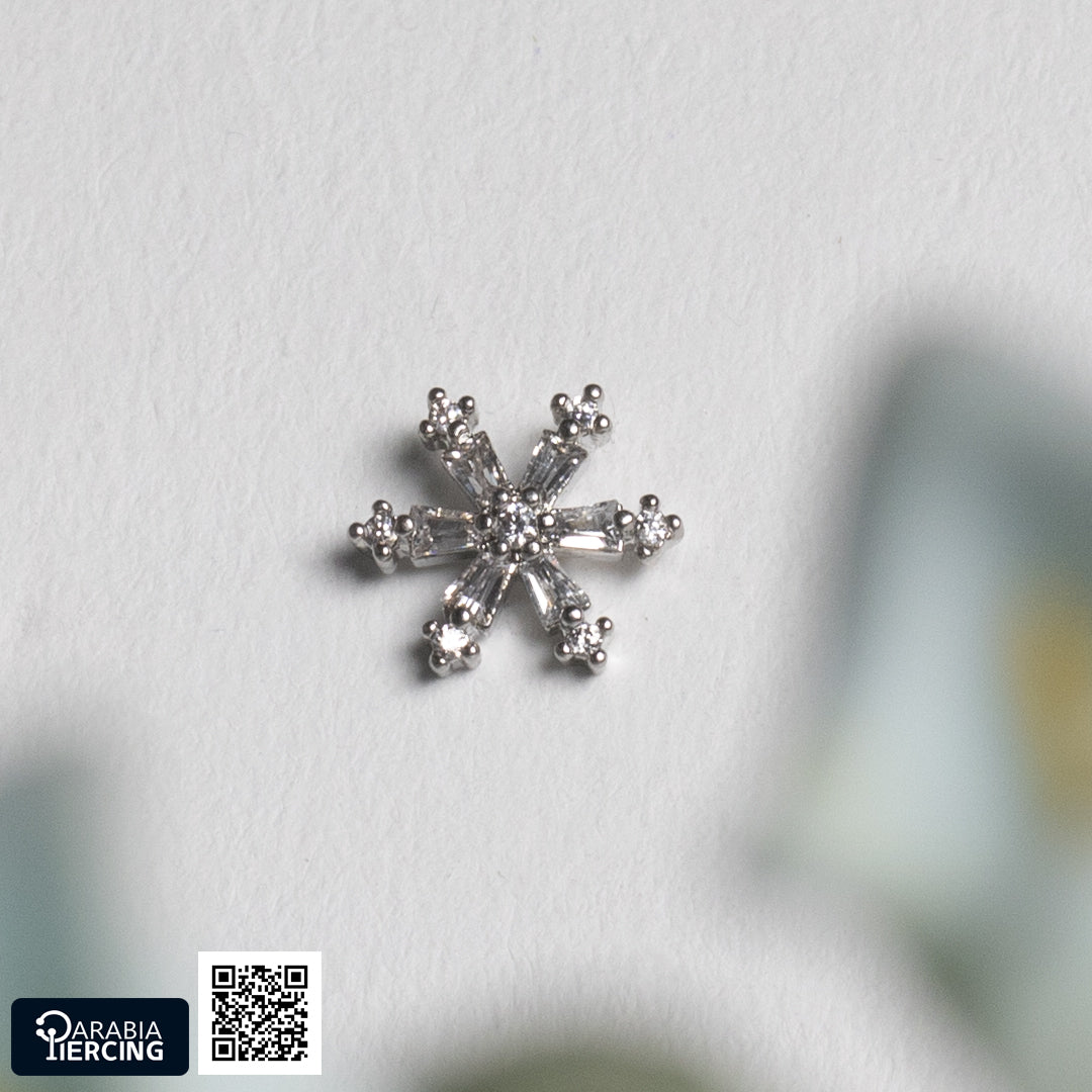 Snowflake & Flower Ballback