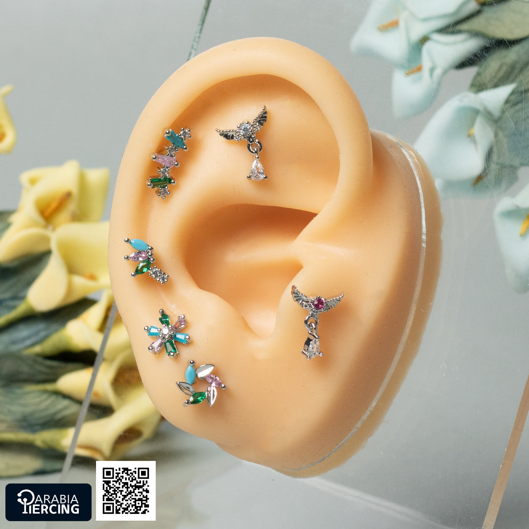 Colorful Flower Flatback