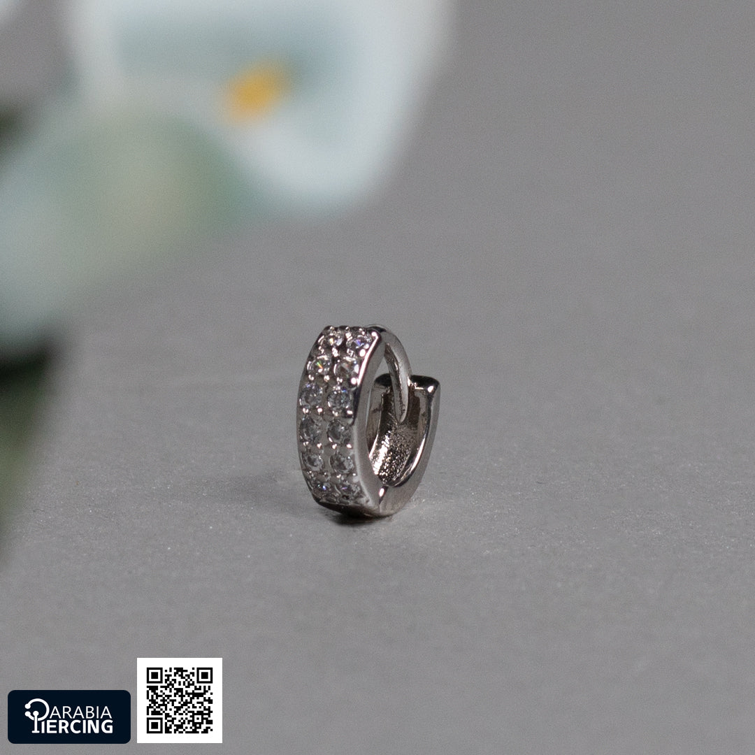 Crystal Clicker Earrings