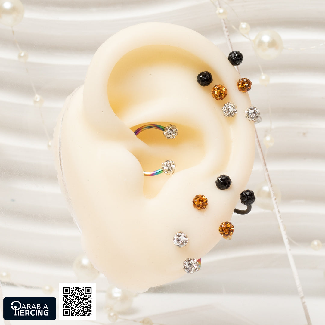 Double Discoball Horseshoe