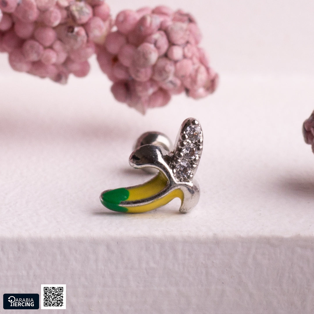 Banana Earring Ballback