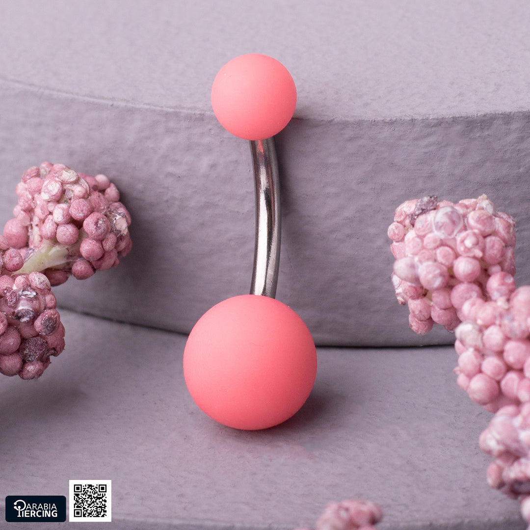 Matte Colorful Belly Ring