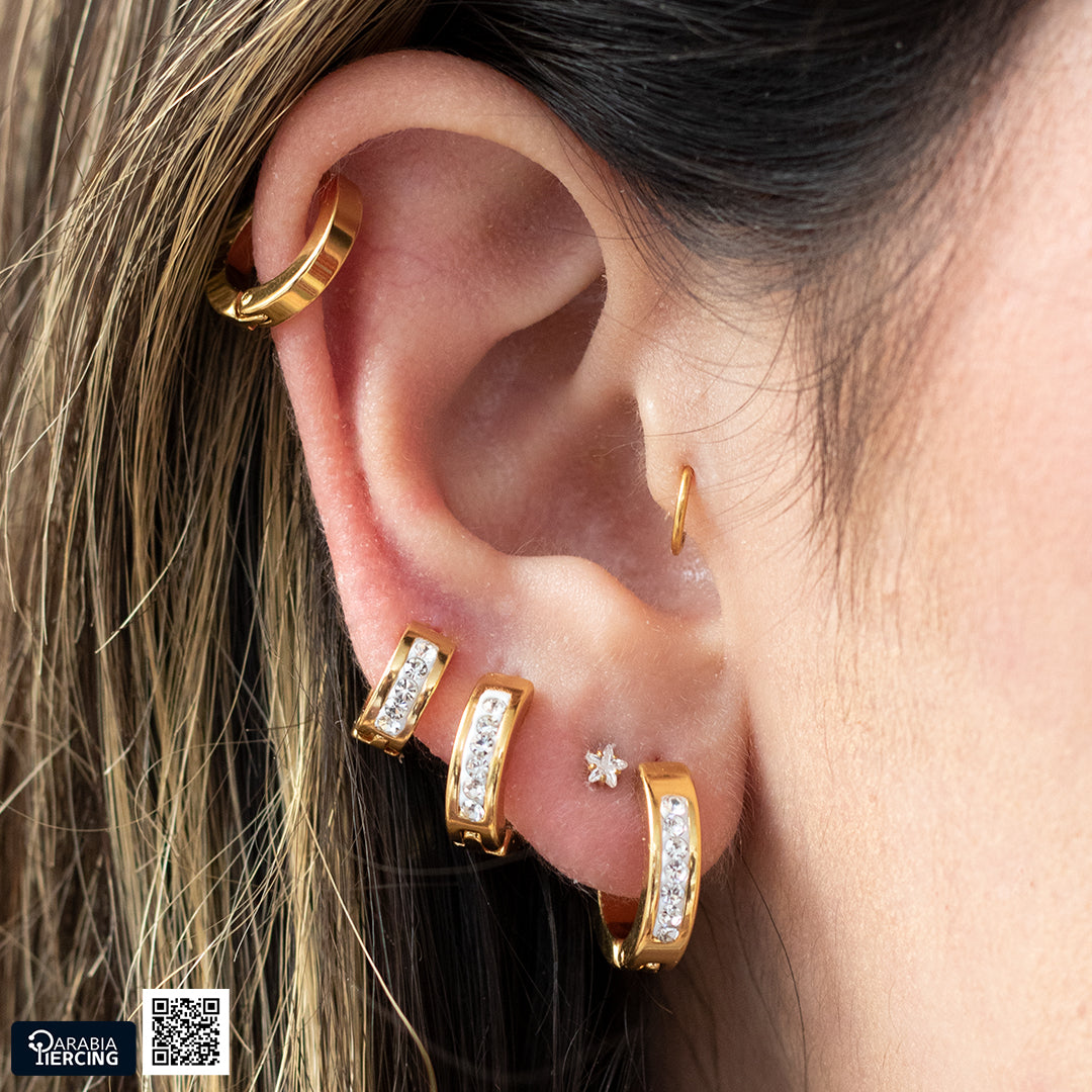 Golden Studs Clicker Set