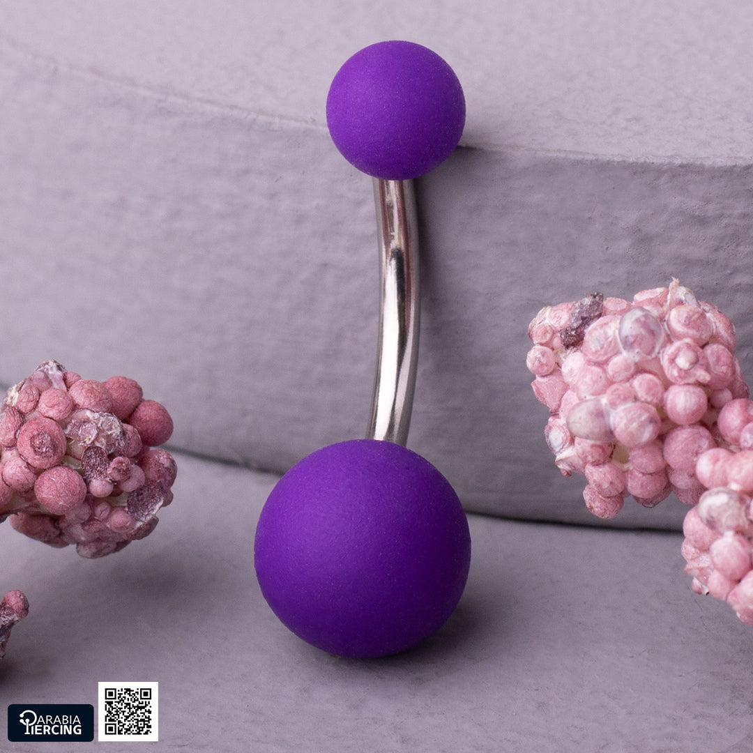 Matte Colorful Belly Ring