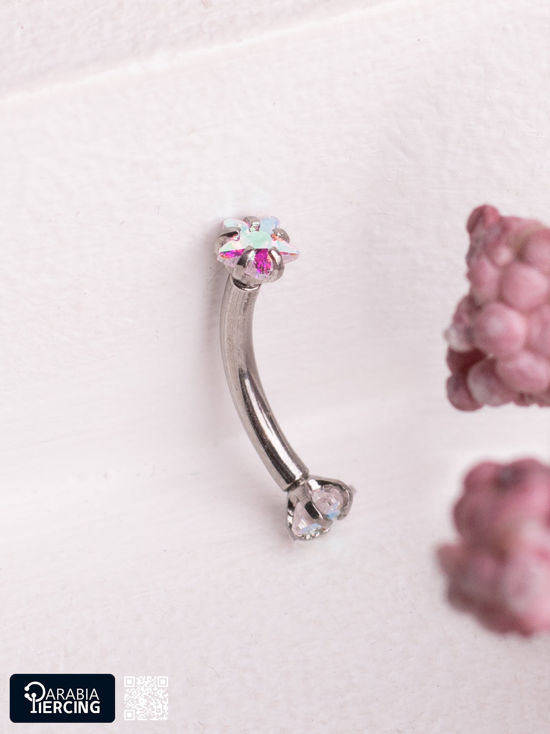Multicolor Zircon Banana Shape