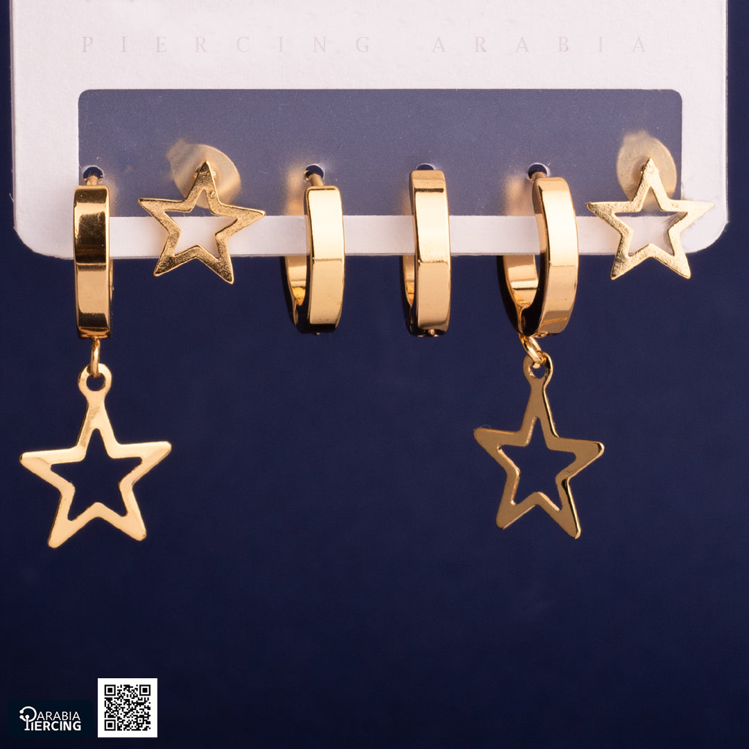 Star Dangle Clicker set