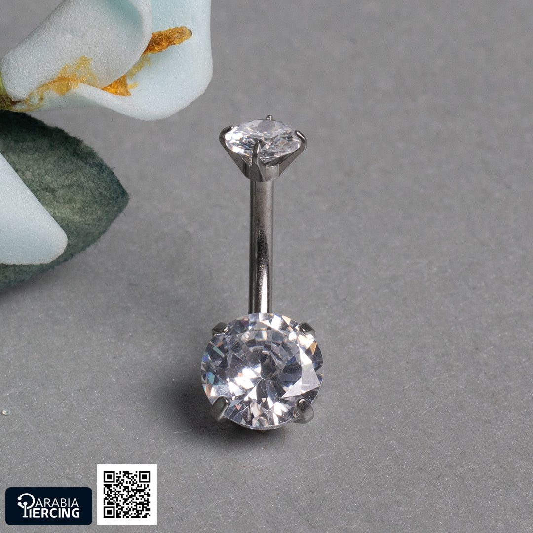 Crystal Bellybutton Ring