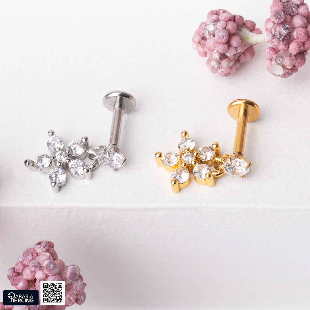 Dangling Flower Flatback