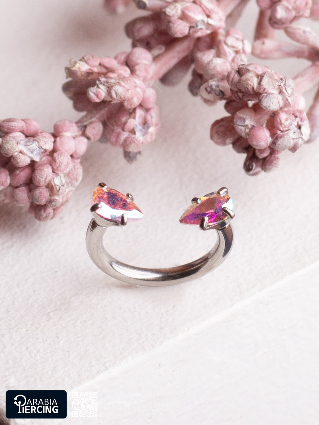 Multicolor Zircon Horseshoe
