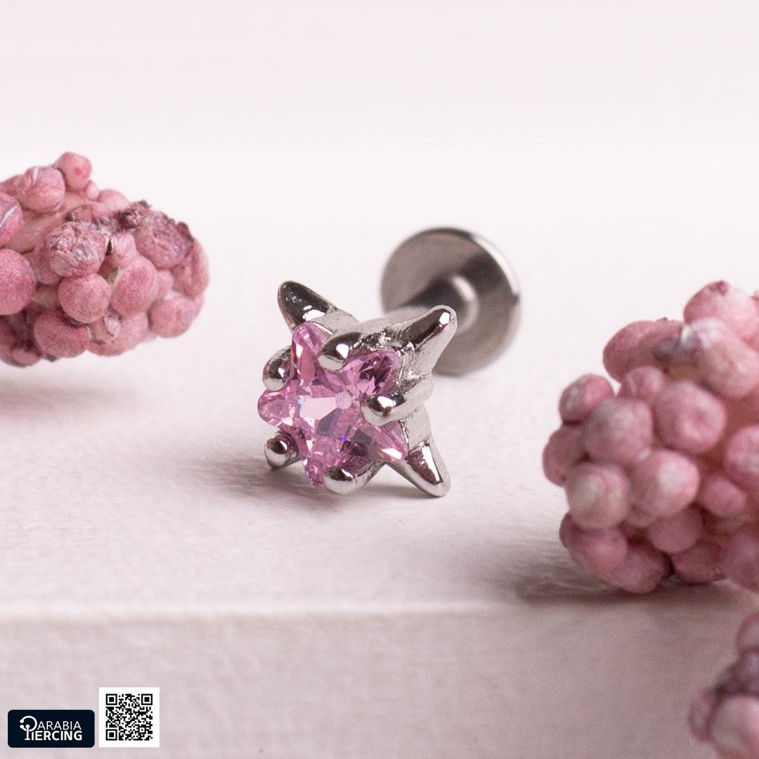 Colorful Stars Flatback