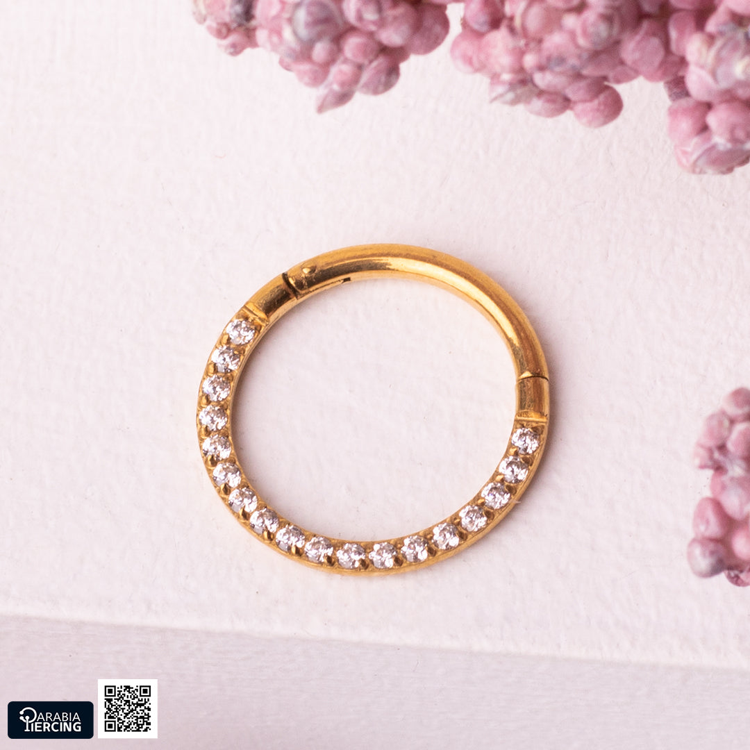 Gold Crystal Daith Clicker