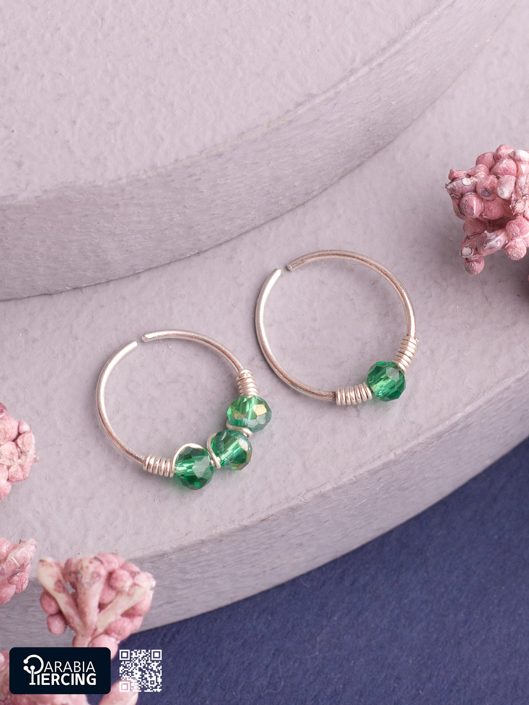 Shiny Colorful Nose Hoop