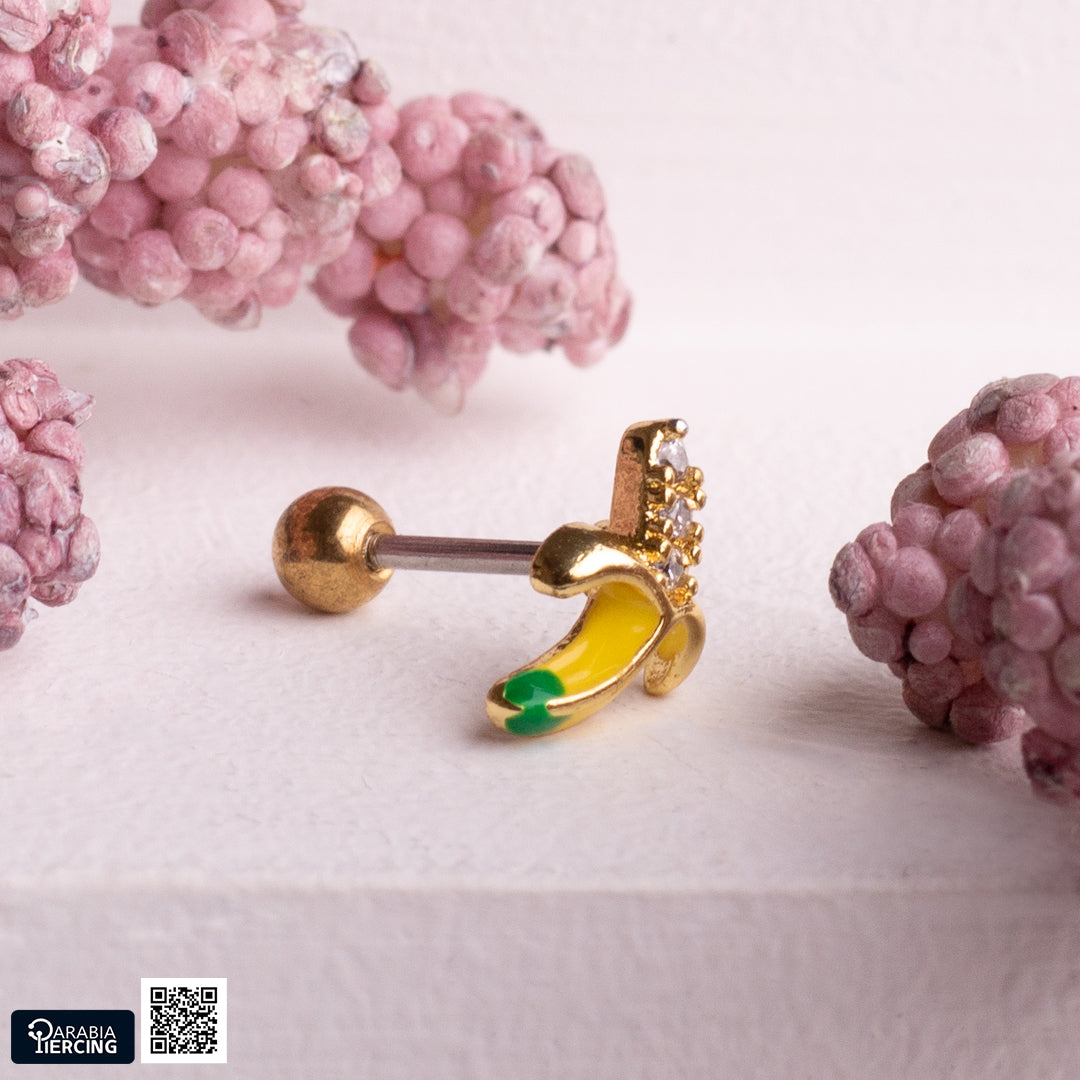 Banana Earring Ballback