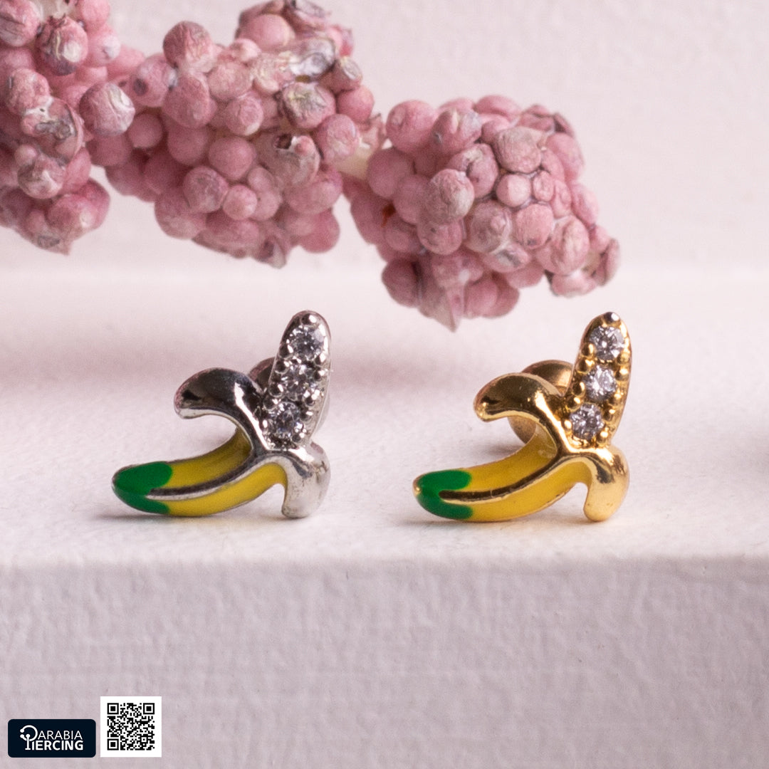 Banana Earring Ballback