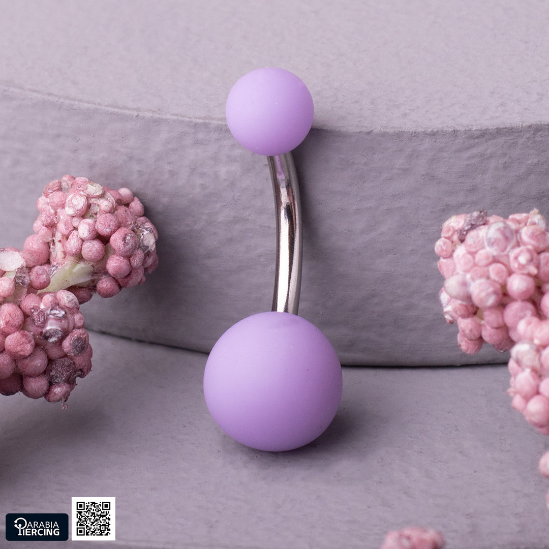 Matte Colorful Belly Ring